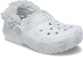 Kids' Classic Metallic Snowflakes Fleece Lined Clog