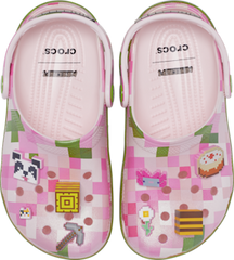 Kids’ Minecraft Pink Classic Clog