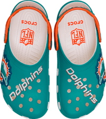 Kids' NFL Miami Dolphins Graphic Classic Clog