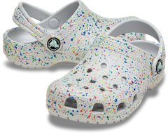Kids' Classic Glow Paint Splatter Clog