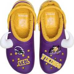 NFL Minnesota Vikings Classic Lined Clog