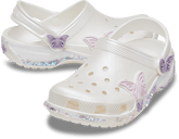 Kids' Classic Butterfly Sparkle Shaker Clog