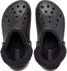 Baya Lined Fuzz-Strap Clog