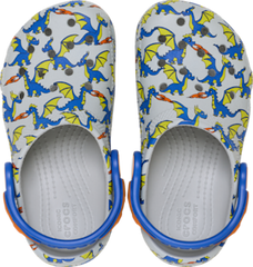 Toddler Classic Dragon Graphic Clog
