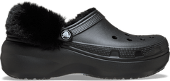 Classic Platform Fuzz Lined Clog