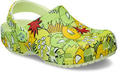 Toddler Classic Glow Monster Camo Clog