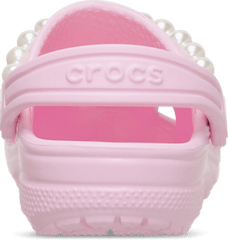 Toddler Classic Pearl Glam Clog