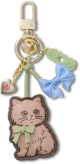 Romantic Persian Kitten Bag Charm