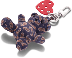 Paisley Bear Bag Charm