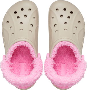 Baya Lined Fuzz-Strap Clog