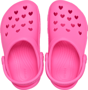 Toddler Classic Hearts Cut Out Clog
