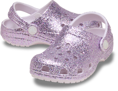 Toddler Classic Chunky Glitter Clog