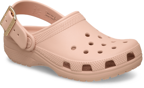 Kids' Classic Metallic Buckle Clog