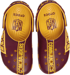Kids' NFL Washington Commanders Graphic Classic Clog