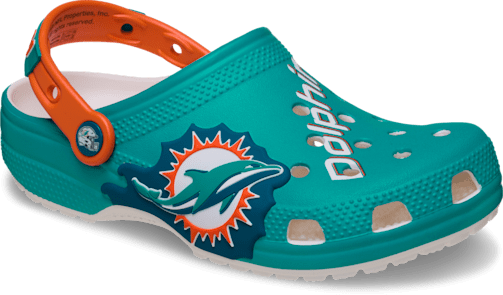 Kids' NFL Miami Dolphins Graphic Classic Clog