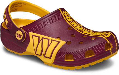 Kids' NFL Washington Commanders Graphic Classic Clog