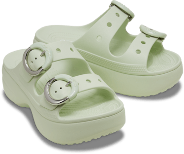 Women's Saturday Platform Dipped Buckle Sandal