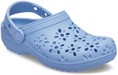 Kids' Classic Floral Cut-Out Clog
