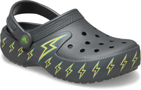 Kids' Classic Bolt Lights Clog