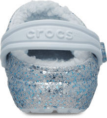Toddlers Classic Dazzle Glitter Lined Clog