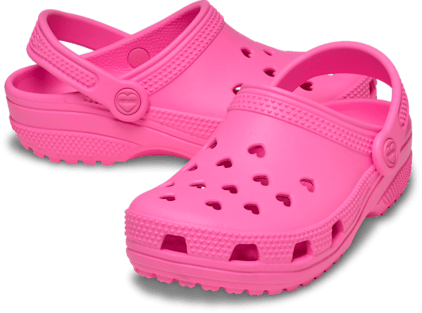 Kids' Classic Hearts Cut Out Clog