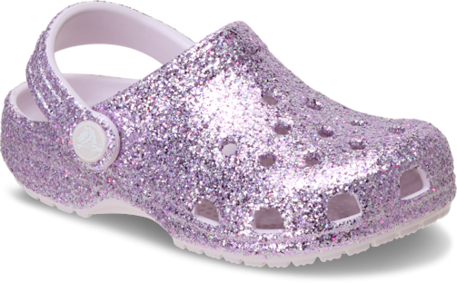 Toddler Classic Chunky Glitter Clog