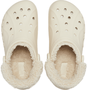 Baya Lined Fuzz-Strap Clog