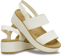 Brooklyn Low Wedge Matte Wrap Sandal