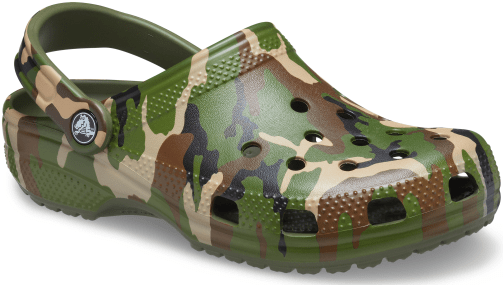 Classic Printed Camo Clog