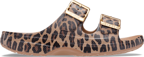 Saturday Metallic Buckle Animal Sandal