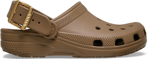 Kids' Classic Metallic Buckle Clog