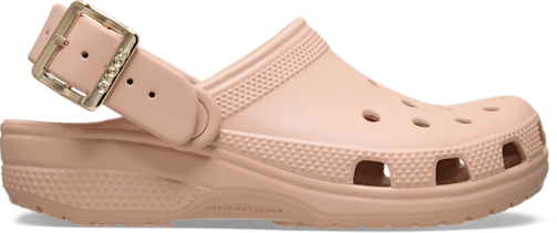 Kids' Classic Metallic Buckle Clog