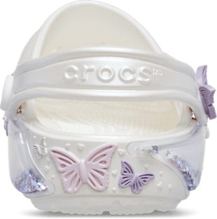 Toddler Classic Butterfly Sparkle Shaker Clog