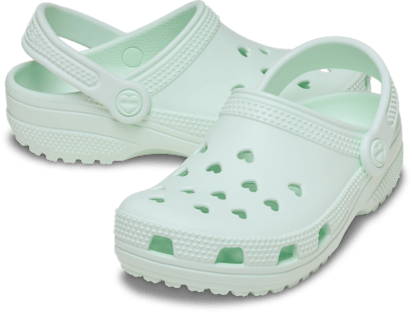 Kids' Classic Hearts Cut Out Clog