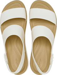 Brooklyn Low Wedge Matte Wrap Sandal