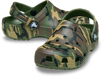 Toddler Classic Camouflage Clog