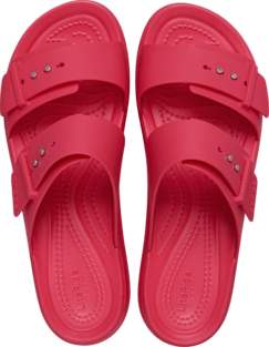 Brooklyn Buckle Low Wedge Sandal