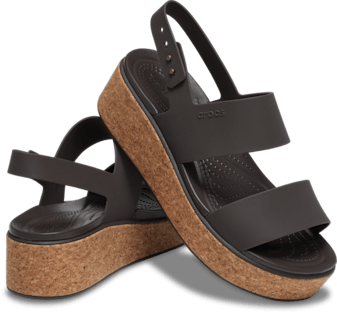 Brooklyn Low Wedge Cork Sandal