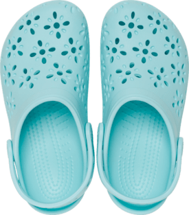Kids' Classic Floral Cut-Out Clog