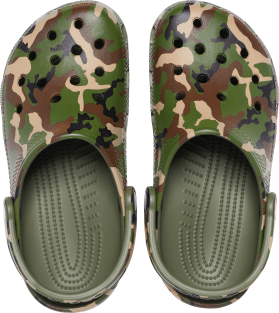 Classic Printed Camo Clog
