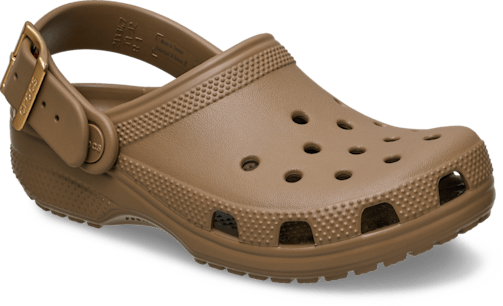 Kids' Classic Metallic Buckle Clog