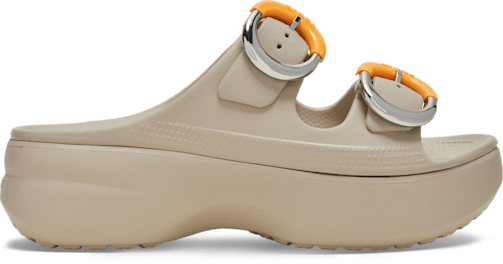 Women's Saturday Platform Dipped Buckle Sandal