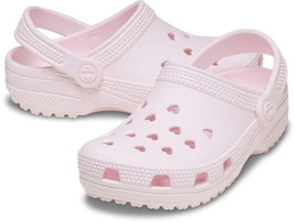 Kids' Classic Hearts Cut Out Clog