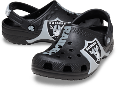 NFL Las Vegas Raiders Graphic Classic Clog