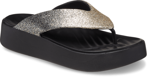 Getaway Chunky Glitter Platform Flip