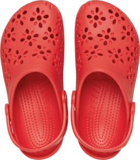 Kids' Classic Floral Cut-Out Clog