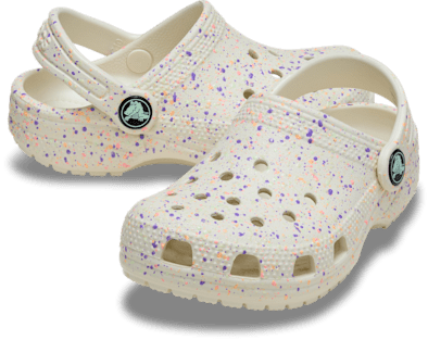 Kids' Classic Glow Paint Splatter Clog