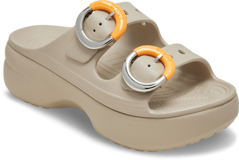 Women's Saturday Platform Dipped Buckle Sandal