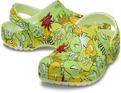 Toddler Classic Glow Monster Camo Clog