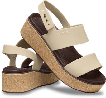 Brooklyn Low Wedge Cork Sandal